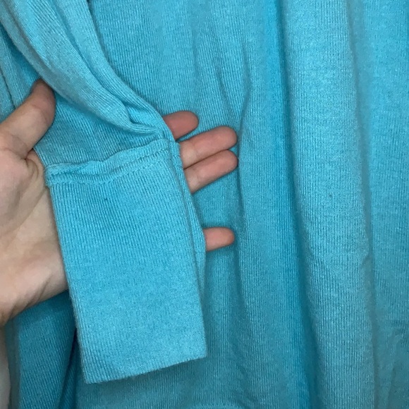 Free People | Blue Turquoise Long Sleeve Size Small - Picture 5 of 7